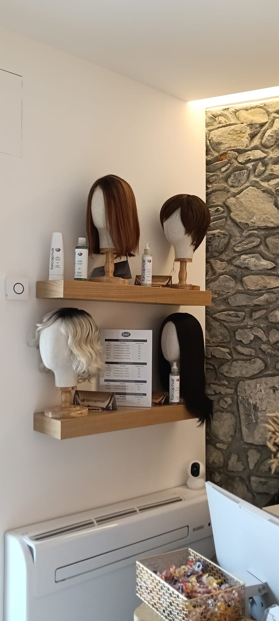 Interno del centro Gioia Capelli a Brivio